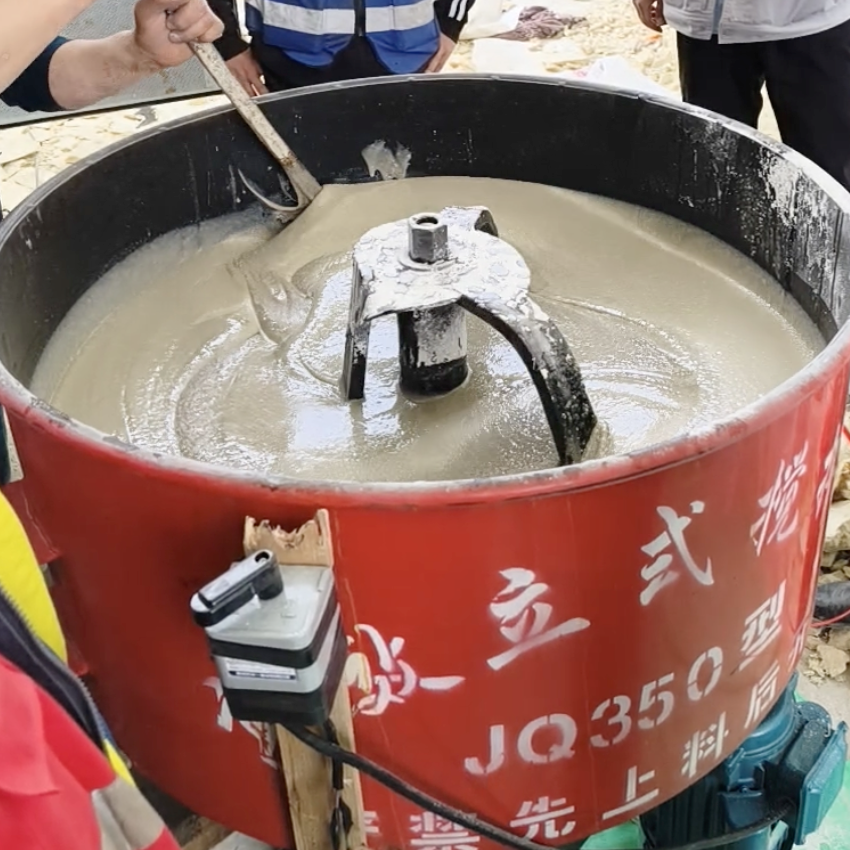 福田汽轮机余热压缩机导热油设备底座耐高温环氧树脂灌浆料